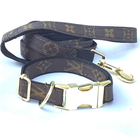 red louis vuitton dog collar